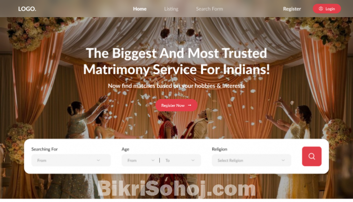 Ready-to-Use Matrimonial Script by IcommuneTech!